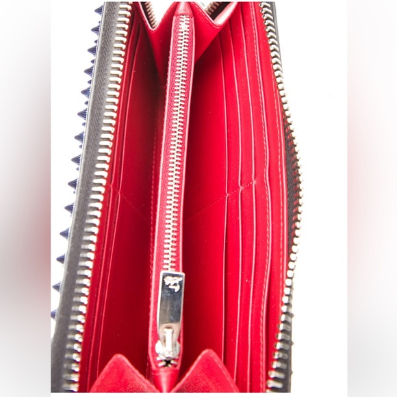 Christian Louboutin Studded Printed Wallet - Picture 2 of 3
